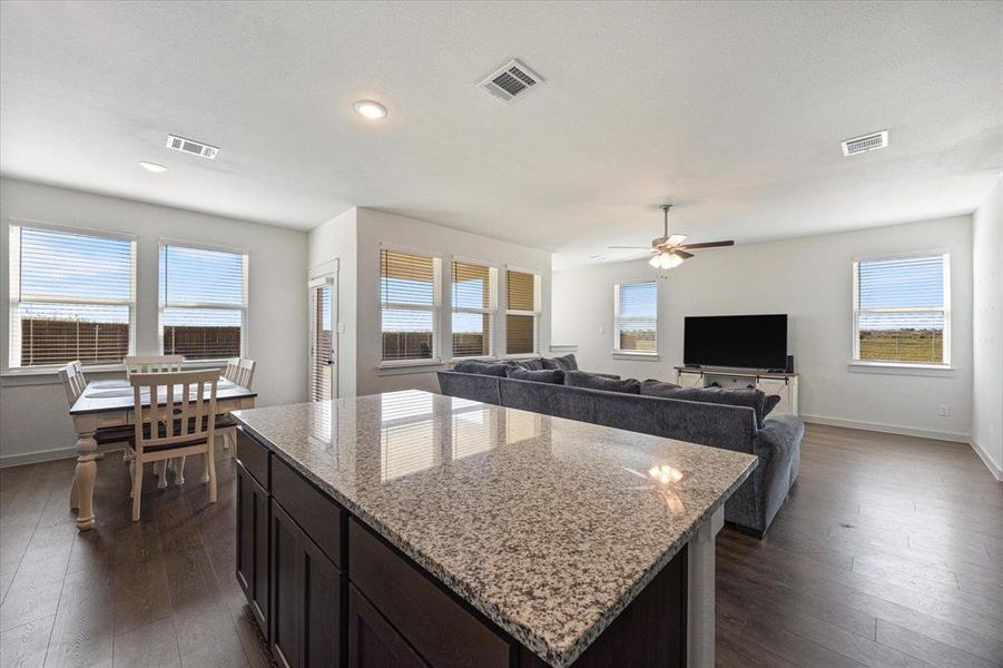 Furnished interior view inside a new home in , Forney (Image 8). Furnished interior view inside a new home in , Forney (Image 8).