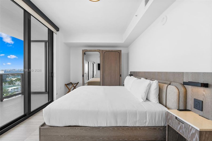 Furnished interior view inside a new home in 72 Park, Miami Beach (Image 14).