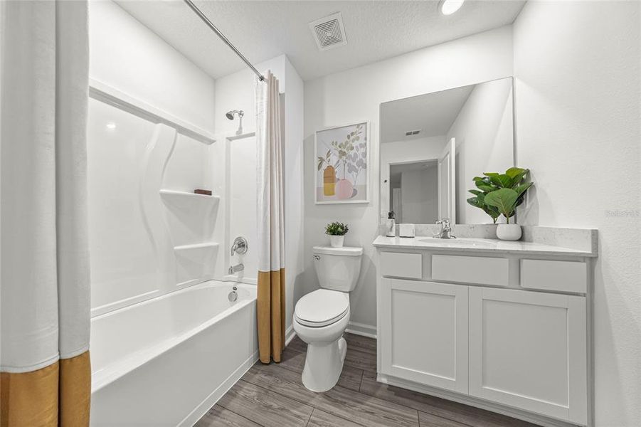 Furnished interior view inside a new home in , Alachua (Image 18). Furnished interior view inside a new home in , Alachua (Image 18).