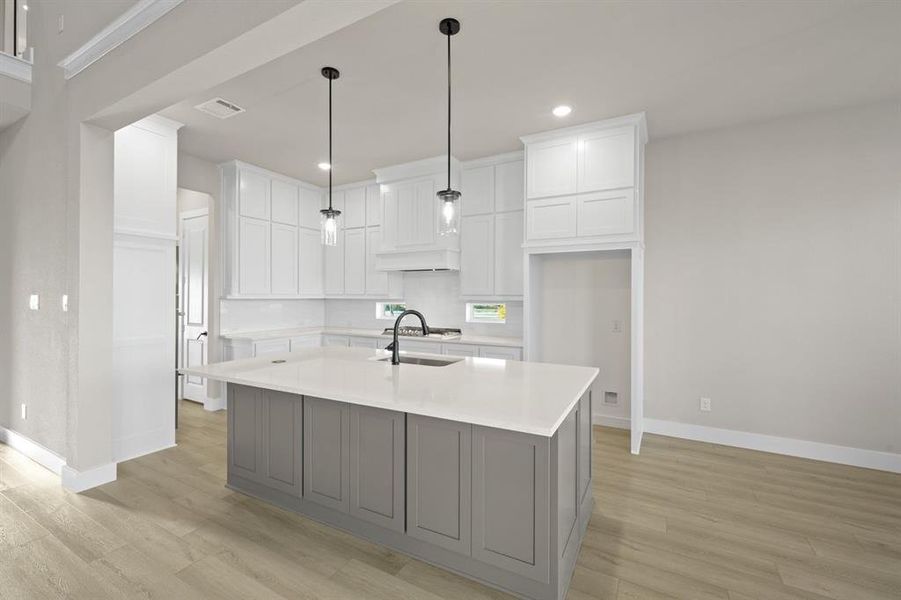 Furnished interior view inside a new home in Birdsong - Harwood, Mansfield (Image 10).