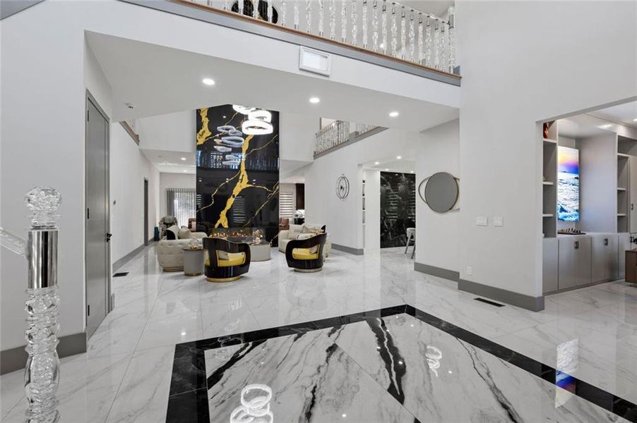 Furnished interior view inside a new home in , Stone Mountain (Image 72).