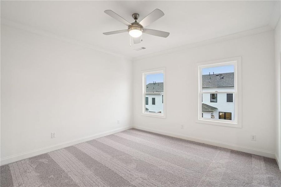 Spacious, unfurnished interior of a new home in Palisades Townhomes, Cumming (Image 24).