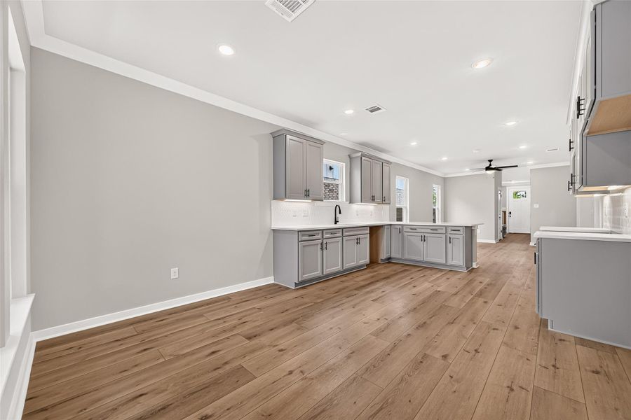 Furnished interior view inside a new home in Two Step Farm, Montgomery (Image 15).