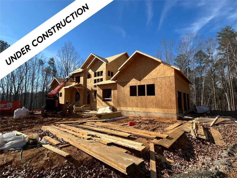 In-progress construction of a new home in , Charlotte, NC (Image 6). In-progress construction of a new home in , Charlotte, NC (Image 6).