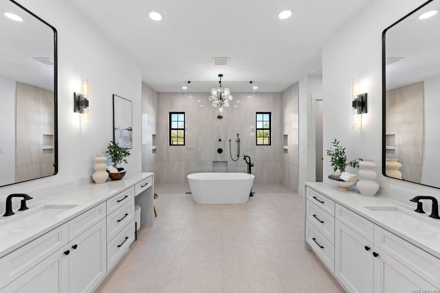 Furnished interior view inside a new home in , Bulverde (Image 41). Furnished interior view inside a new home in , Bulverde (Image 41).