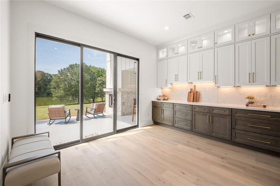Furnished interior view inside a new home in , Lawrenceville (Image 53).