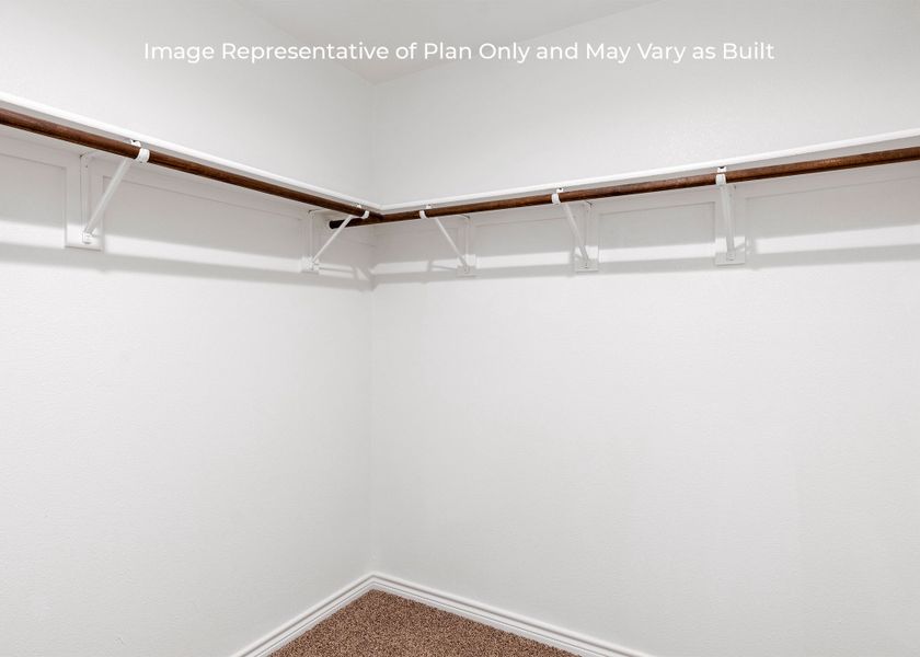 Representative unfurnished interior of a home built from the Camden by D.R. Horton in London Towne, Corpus Christi (Image 17).