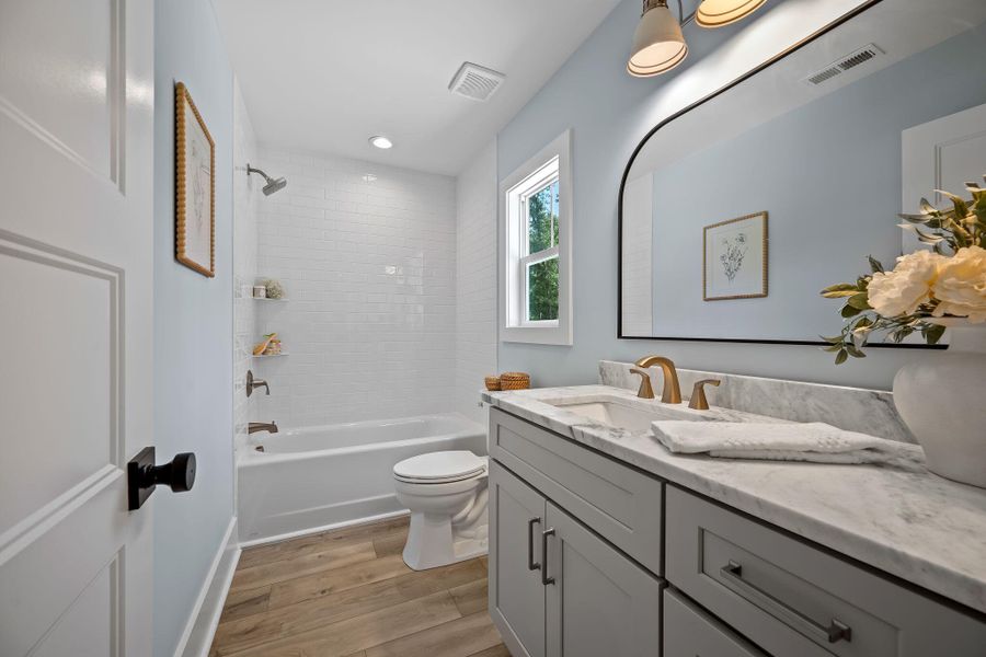 Furnished interior view inside a new home in , Johns Island (Image 40).