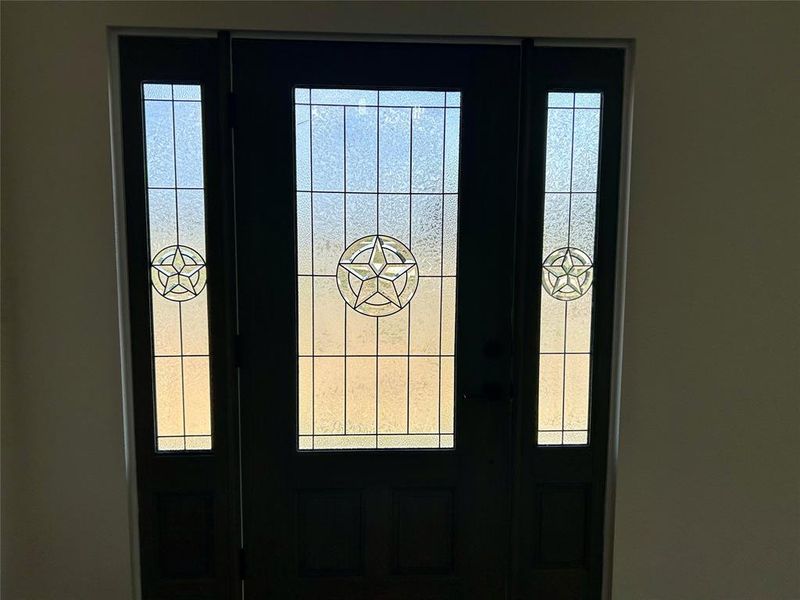Entryway with plenty of natural light