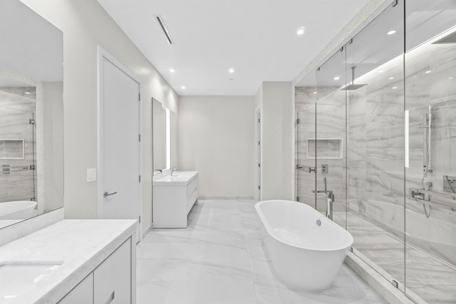 Furnished interior view inside a new home in Alina Residences, Boca Raton (Image 4). Furnished interior view inside a new home in Alina Residences, Boca Raton (Image 4).