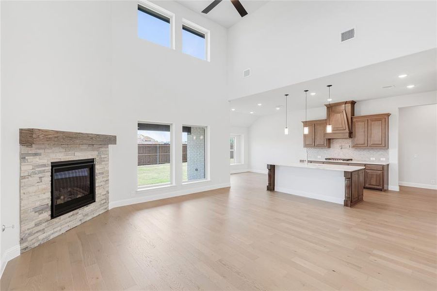 Spacious, unfurnished interior of a new home in The Oaks, Red Oak (Image 35). Spacious, unfurnished interior of a new home in The Oaks, Red Oak (Image 35).