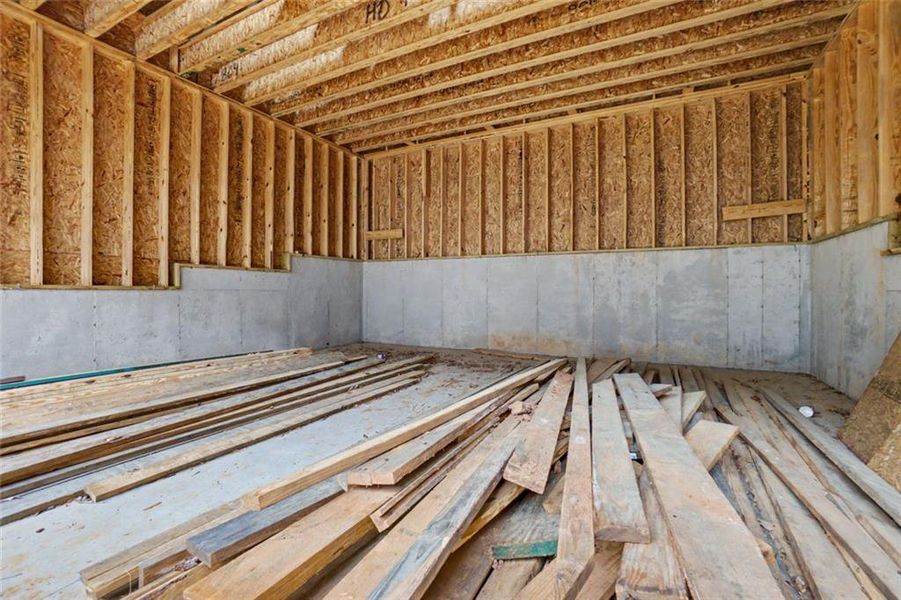 In-progress construction of a new home in , Sandy Springs, GA (Image 3).