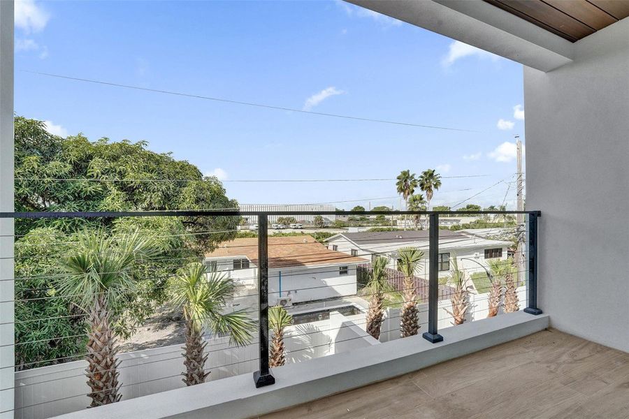 Primary Bedroom Balcony