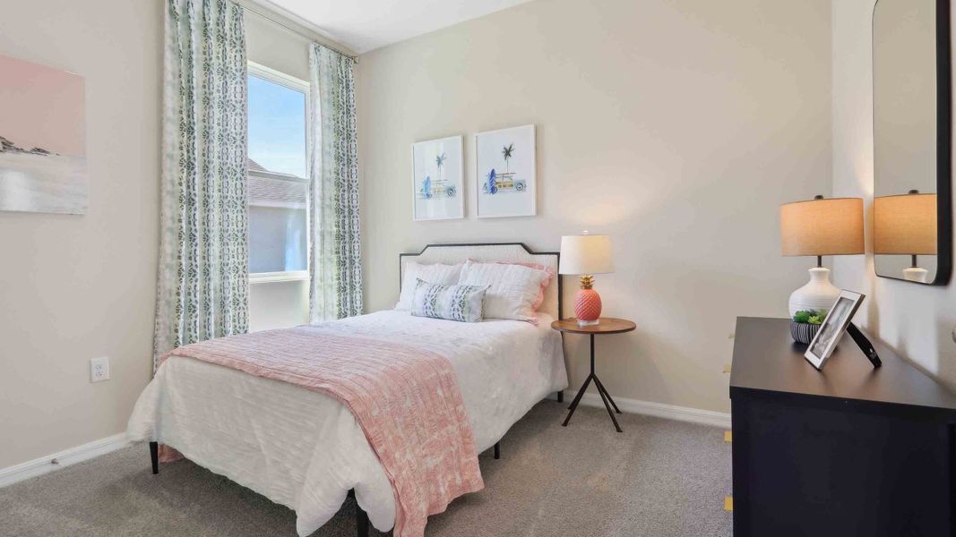 Representative furnished interior of a home built from the Astor by D.R. Horton in Ocala Preserve, Ocala (Image 20).