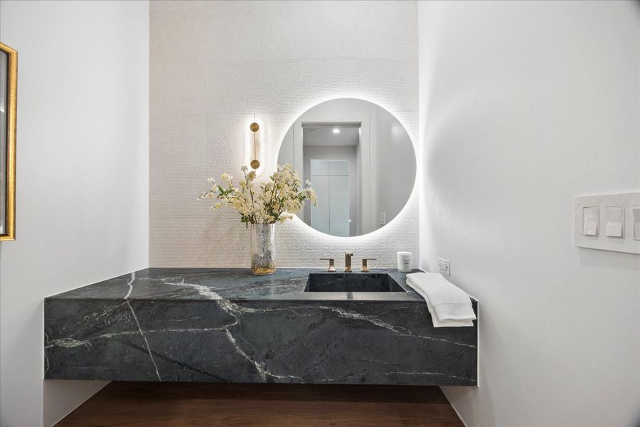 Furnished interior view inside a new home in , Bellaire (Image 28).