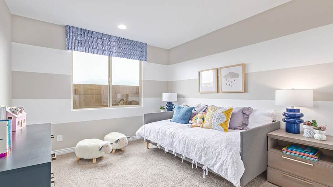 Representative furnished interior of a home built from the Sapphire by Taylor Morrison in Paradisi Encore Collection, Surprise (Image 27).