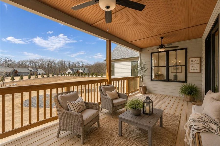 Exterior details and patio area of a home in , Gainesville (Image 3).