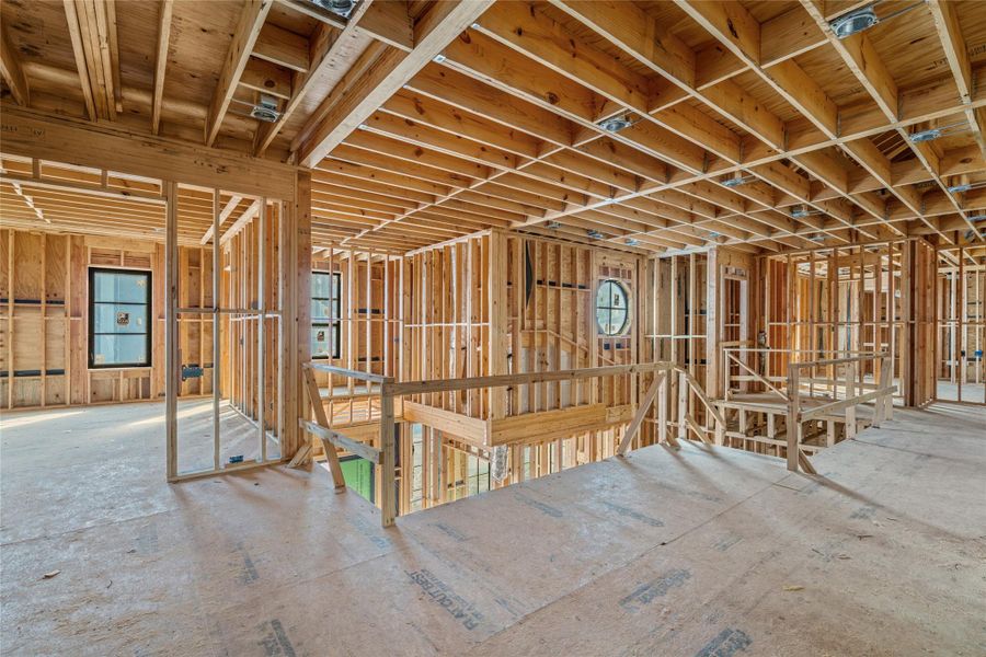 In-progress construction of a new home in , Houston, TX (Image 8).