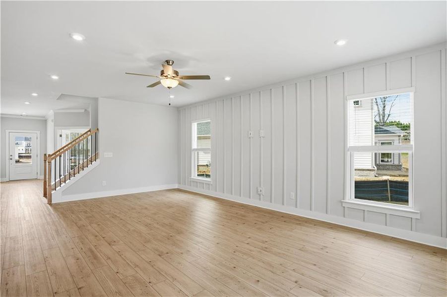 Spacious, unfurnished interior of a new home in Rose Creek, Cumming (Image 15).
