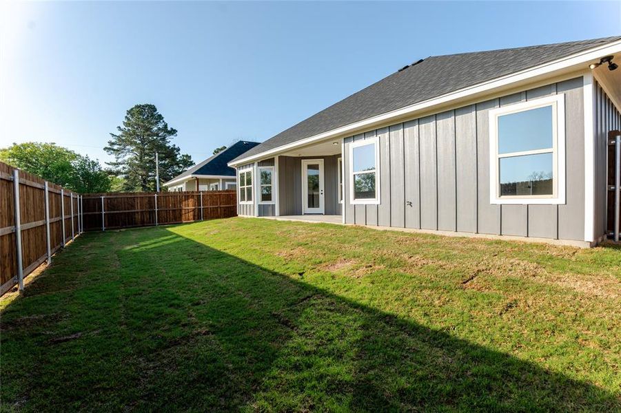 Exterior details and patio area of a home in , Tolar (Image 16). Exterior details and patio area of a home in , Tolar (Image 16).
