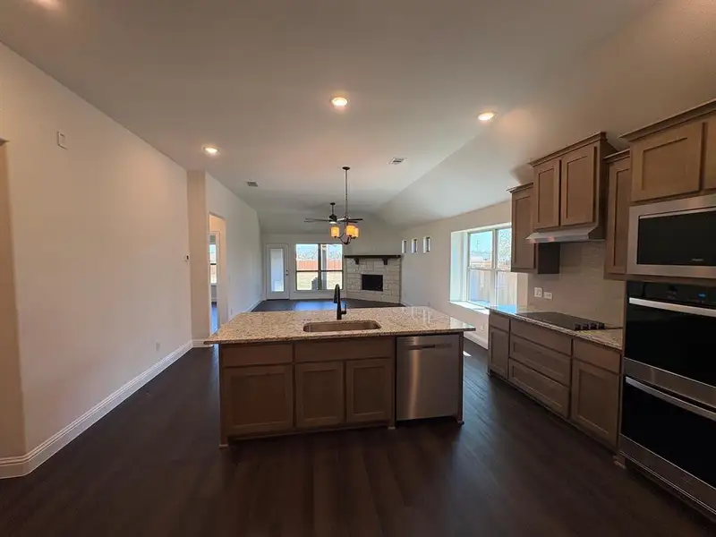 Furnished interior view inside a new home in , Pilot Point (Image 5). Furnished interior view inside a new home in , Pilot Point (Image 5).