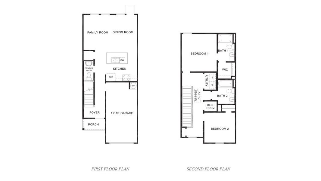2D floor plan layout for the The Robin by D.R. Horton in Blue Ridge Ranch, San Antonio, TX (Image 3). 2D floor plan layout for the The Robin by D.R. Horton in Blue Ridge Ranch, San Antonio, TX (Image 3).