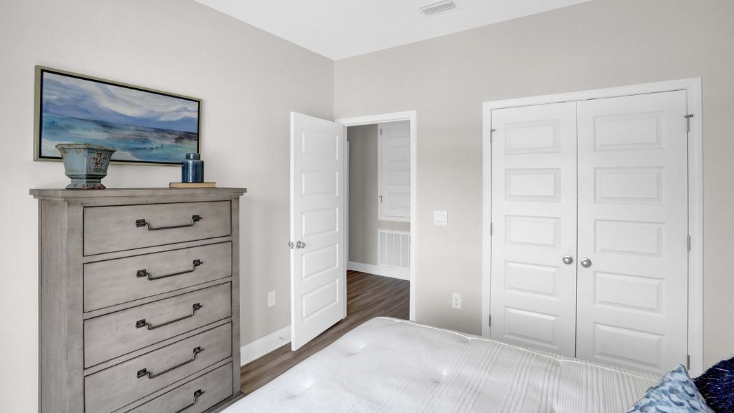 Representative furnished interior of a home built from the Jasmine by D.R. Horton in Palm Ridge, Guyton (Image 34). Representative furnished interior of a home built from the Jasmine by D.R. Horton in Palm Ridge, Guyton (Image 34).