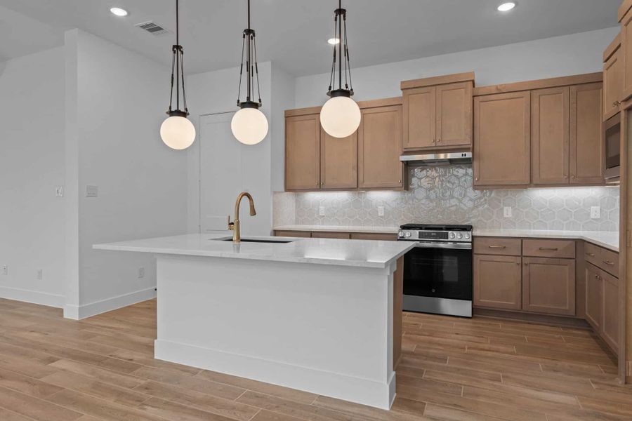 Furnished interior view inside a new home in Artavia, Conroe (Image 5).