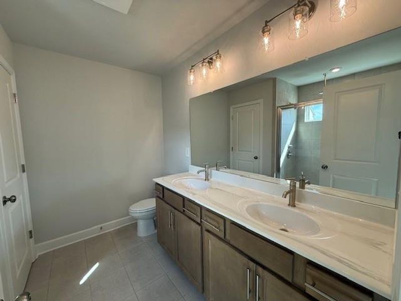 Furnished interior view inside a new home in Berkeley Mill, Cumming (Image 11). Furnished interior view inside a new home in Berkeley Mill, Cumming (Image 11).