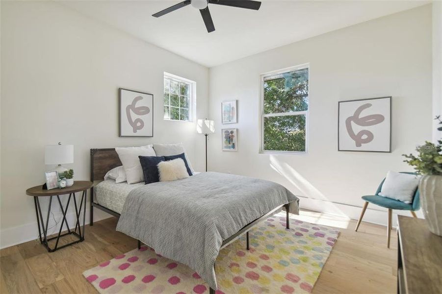 Furnished interior view inside a new home in , Tampa (Image 33).