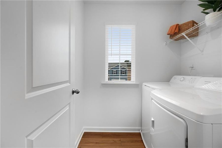 Furnished interior view inside a new home in Crossvine Village, LaGrange (Image 18).