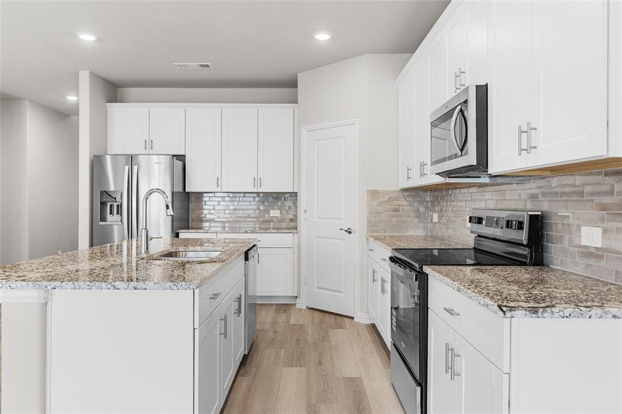 Furnished interior view inside a new home in Stratton Place, Greenville (Image 8).