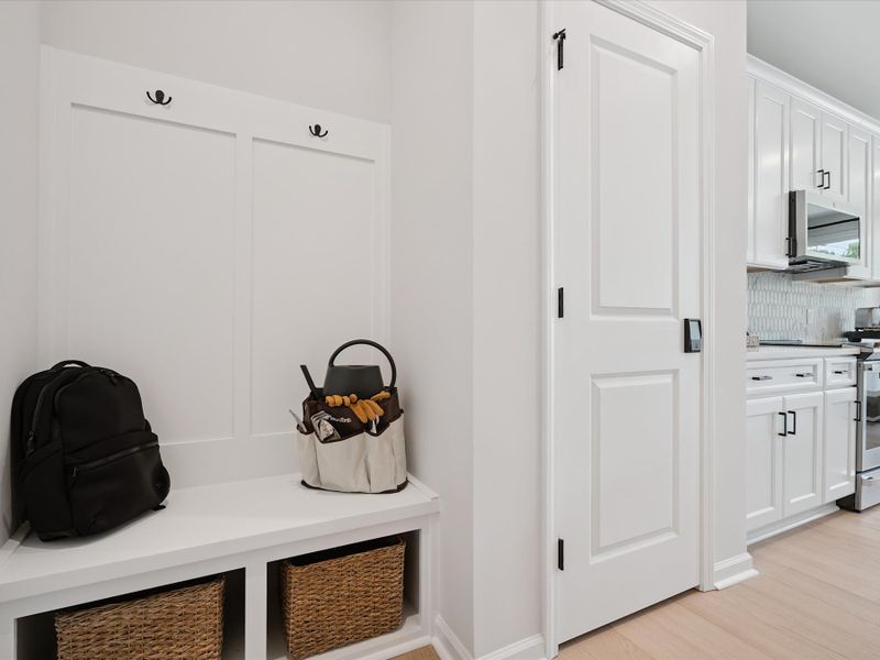 Representative furnished interior of a home built from the Mayes by Tri Pointe Homes in Millstone, Cramerton (Image 13).