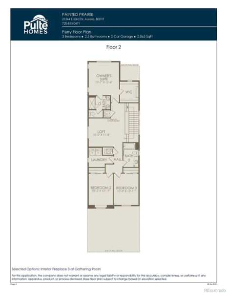 Upper Level Floorplan