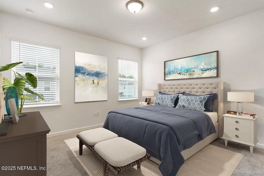 Furnished interior view inside a new home in Brandon Lakes at Silver Landing, St. Augustine (Image 11). Furnished interior view inside a new home in Brandon Lakes at Silver Landing, St. Augustine (Image 11).