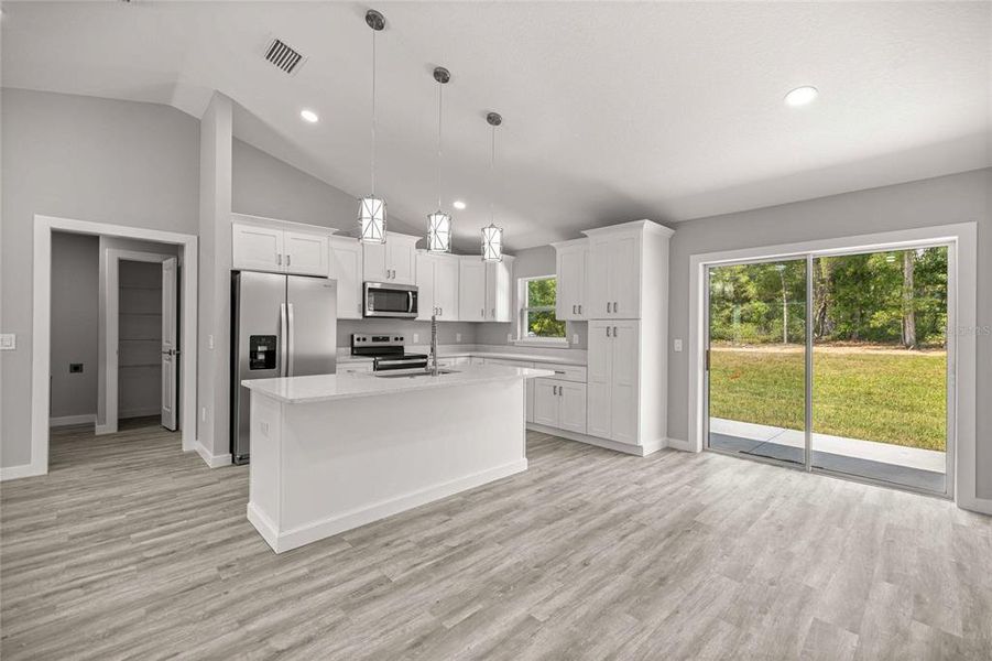 Furnished interior view inside a new home in , Ocala (Image 6).