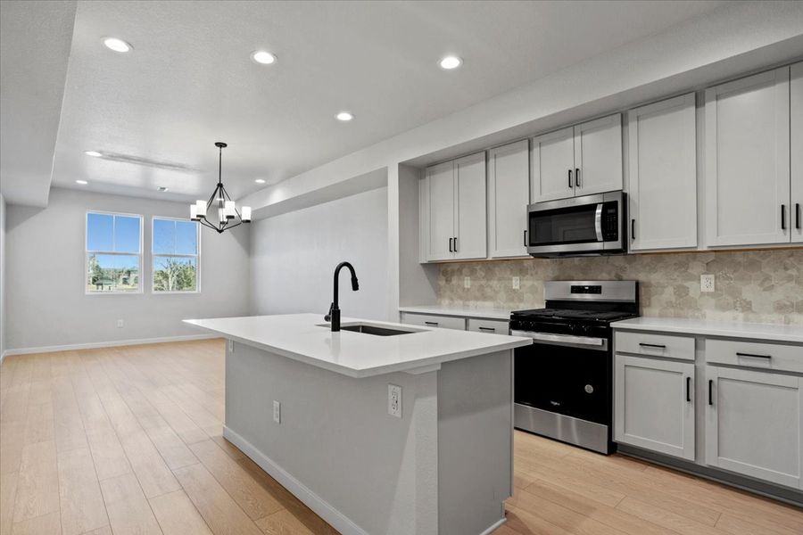 Furnished interior view inside a new home in Arras Park, Thornton (Image 10).