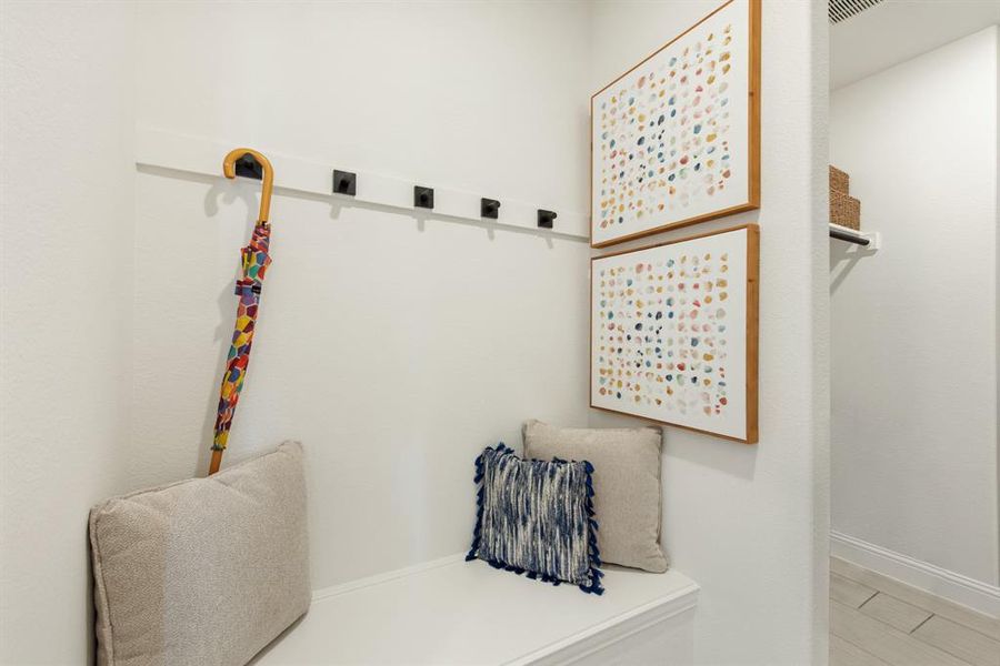 Furnished interior view inside a new home in Willow Wood, McKinney (Image 28).