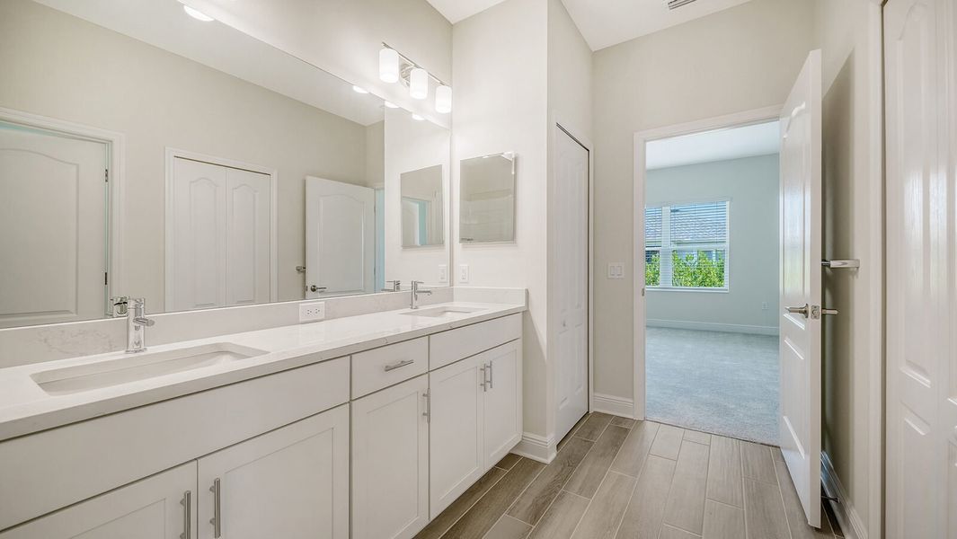 Furnished interior view inside a new home in Wildleaf at North River Ranch, Parrish (Image 13).