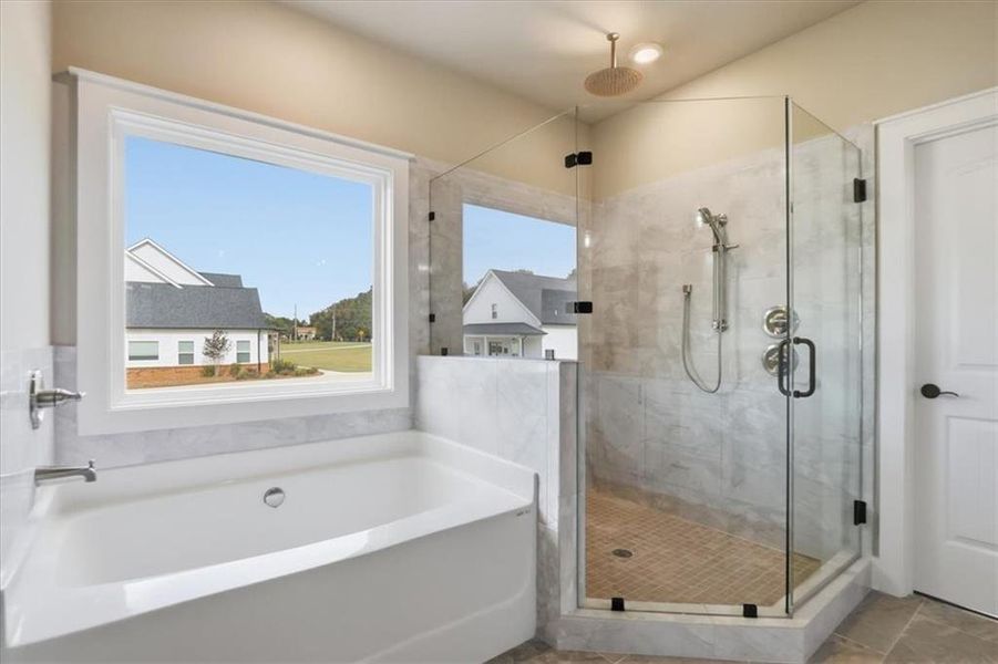 Furnished interior view inside a new home in , Monroe (Image 17). Furnished interior view inside a new home in , Monroe (Image 17).