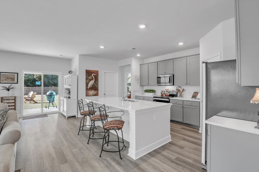 Furnished interior view inside a new home in , Yemassee (Image 19). Furnished interior view inside a new home in , Yemassee (Image 19).