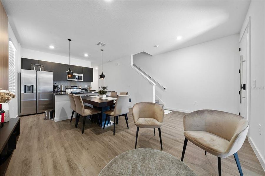 Furnished interior view inside a new home in , Kissimmee (Image 8). Furnished interior view inside a new home in , Kissimmee (Image 8).