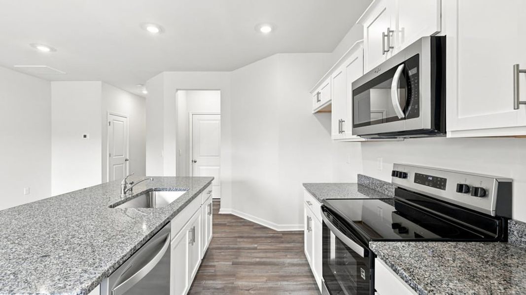 Furnished interior view inside a new home in Covington Village, Greer (Image 12).