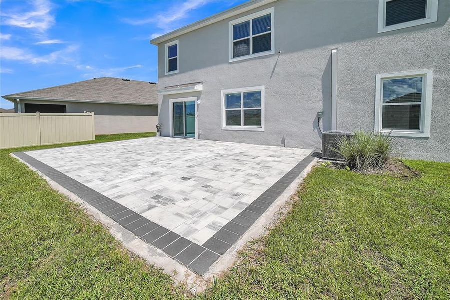 Exterior details and patio area of a home in , Wesley Chapel (Image 23). Exterior details and patio area of a home in , Wesley Chapel (Image 23).