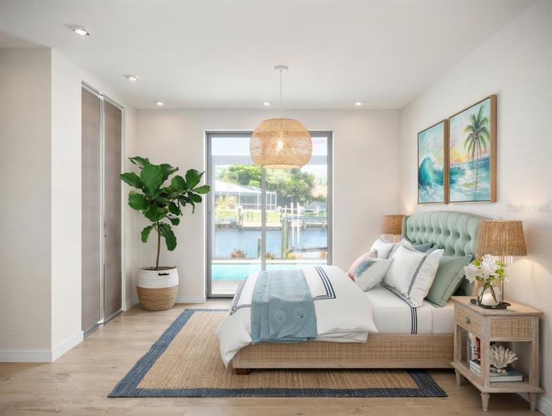 Furnished interior view inside a new home in , Port Charlotte (Image 9).