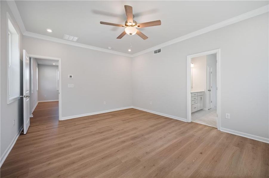Spacious, unfurnished interior of a new home in Hopewell Reserve, Cumming (Image 26).