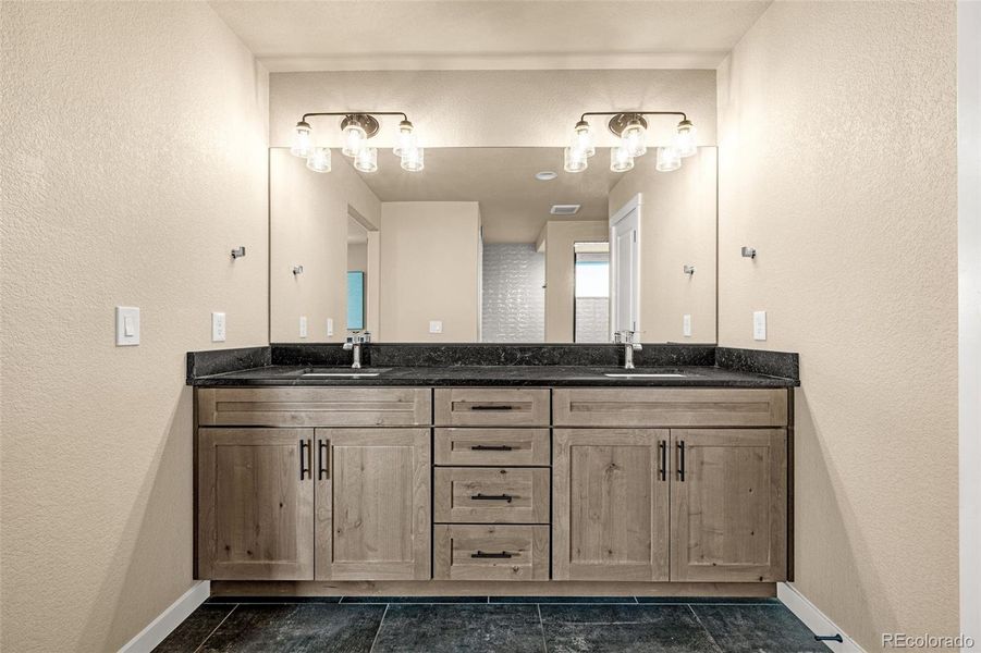 Furnished interior view inside a new home in , Colorado Springs (Image 18). Furnished interior view inside a new home in , Colorado Springs (Image 18).