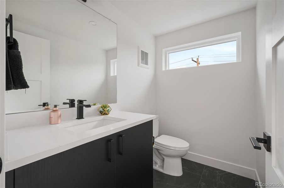 Furnished interior view inside a new home in , Denver (Image 17).