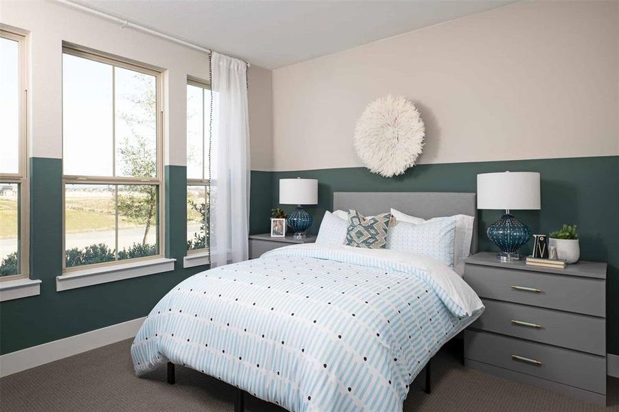 Furnished interior view inside a new home in Discovery Collection at Bridgewater, Midlothian (Image 9). Furnished interior view inside a new home in Discovery Collection at Bridgewater, Midlothian (Image 9).