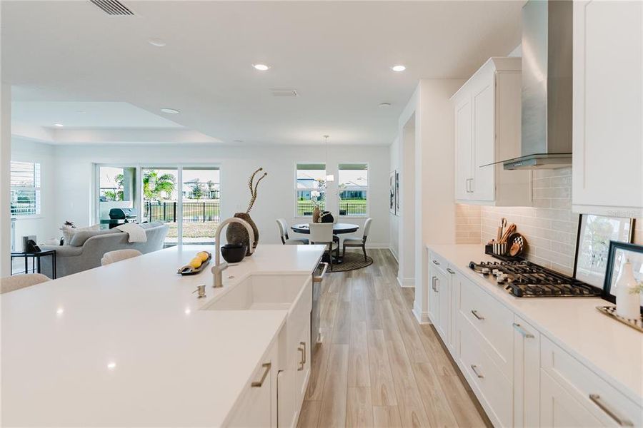 Furnished interior view inside a new home in Sweetwater at Lakewood Ranch, Bradenton (Image 13). Furnished interior view inside a new home in Sweetwater at Lakewood Ranch, Bradenton (Image 13).